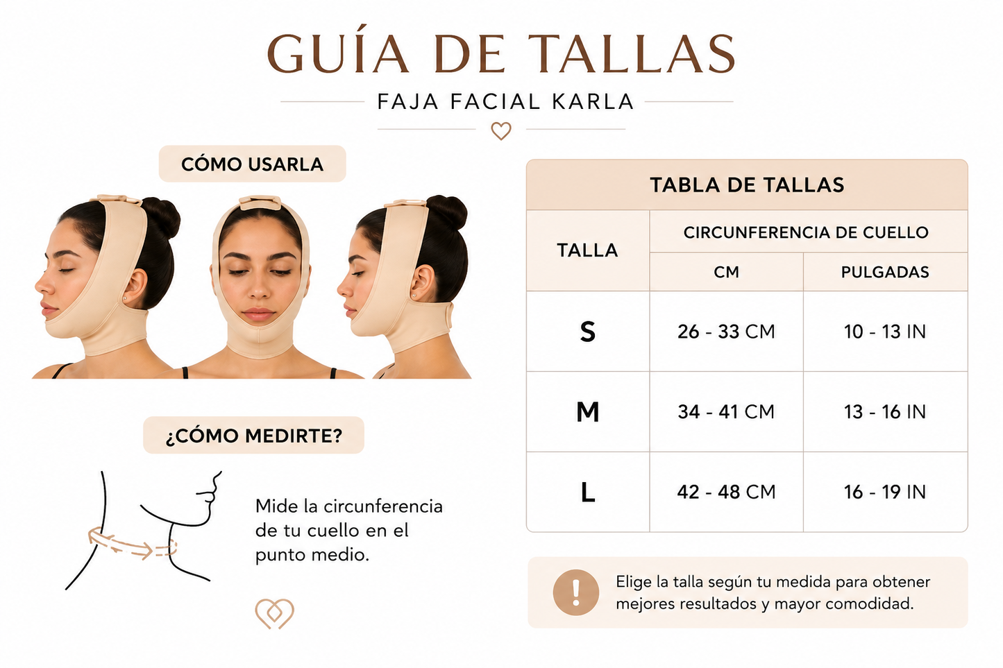 Faja Karla | Faja Facial para Lipopapada, Bichectomia, Mentoplastia y Lifting Facial