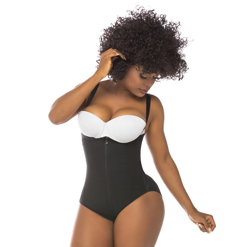 Faja estilo body strapless tirante fino