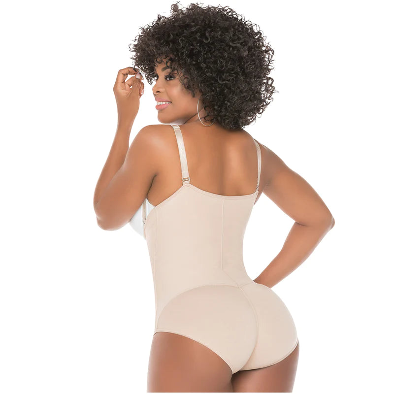 Faja estilo body strapless tirante fino