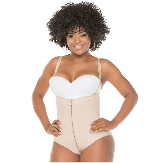 Faja estilo body strapless tirante fino